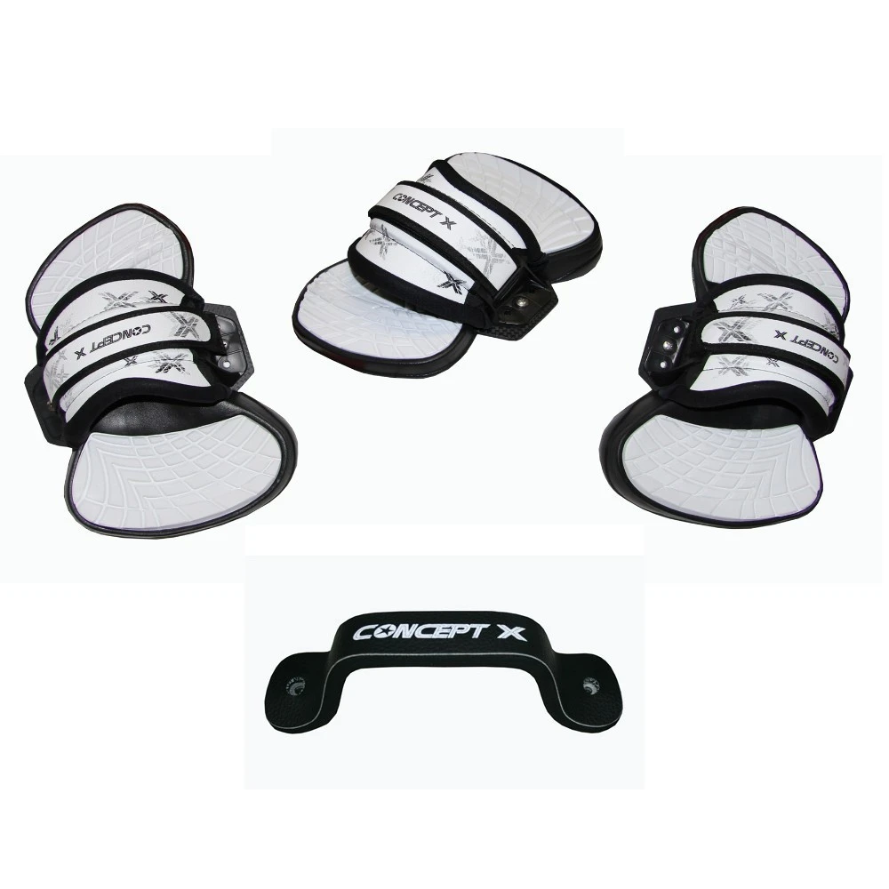 Concept X Kiteset Footstrap / Pad Set Pro DLX + Incl. Grab - None 1 Concept X Kiteset Footstrap / Pad Set Pro DLX + Incl. Grab - None