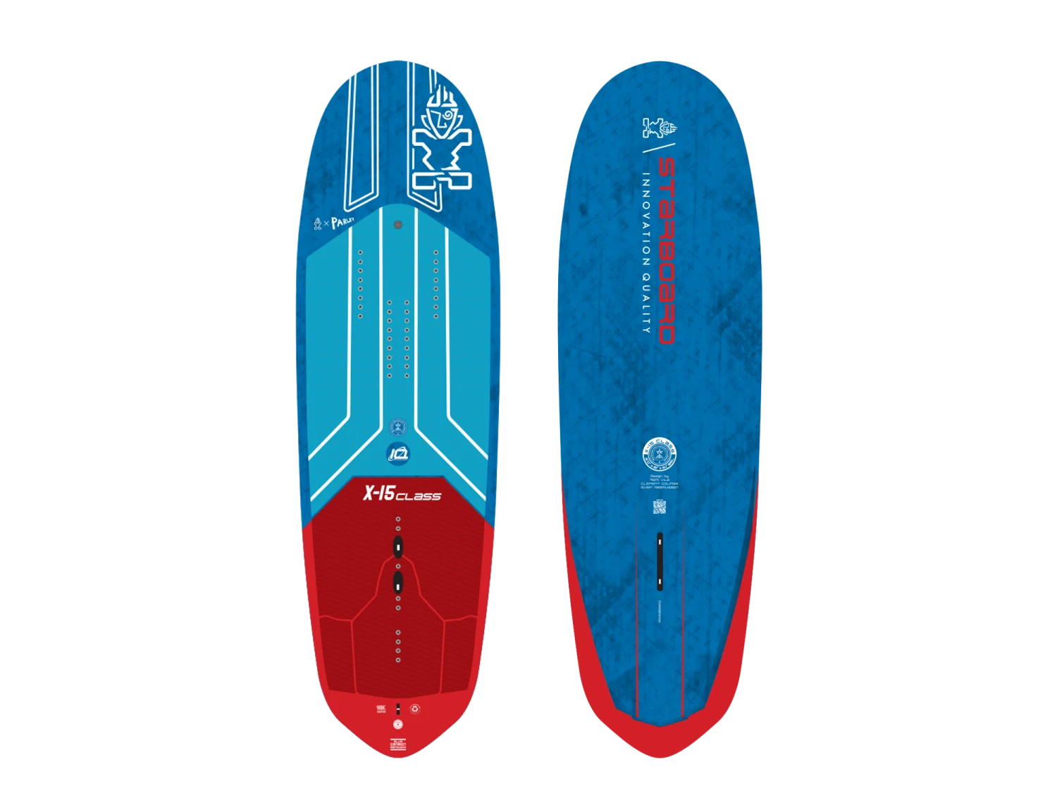 Starboard Wing Foil Board X-15 Blue Carbon Sandwich 2024 - 6.0 X 21 1 Starboard Wing Foil Board X-15 Blue Carbon Sandwich 2024 - 6.0 X 21