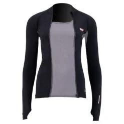 PROLIMIT Wmns SUP Top Convertible Black/Light Grey Damen - 34/XS Black/Light Grey -SUP Verkäufe 400.14705.000 wmns sup top convertible black light grey open front