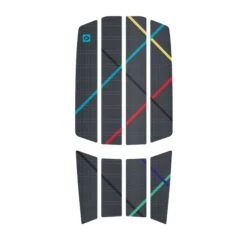 Duotone Kitesurf Traction Pad Team Front - Surfboards 2024 - C54:dark-grey/violet 3mm