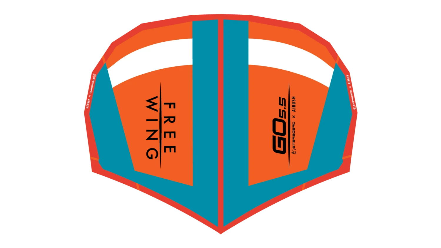 Starboard Foil Wing FREEWING GO WINDOW Orange And Teal 2023 - 4,5 Orange And Teal 1 Starboard Foil Wing FREEWING GO WINDOW Orange And Teal 2023 - 4,5 Orange And Teal