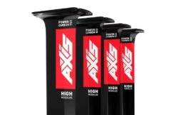 AXIS High Modulus Carbon Foil Mast & Base Plate 2023 - 750mm -SUP Verkäufe ax22mastpwcrb 3