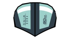 Starboard Foil Wing FREEWING GO WINDOW Gray And Light Blue 2023 - 4,5 Gray And Light Blue