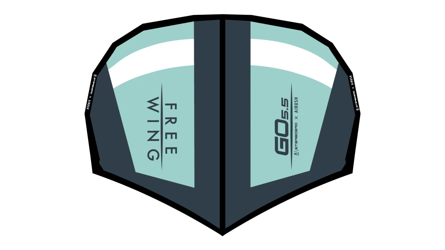 Starboard Foil Wing FREEWING GO WINDOW Gray And Light Blue 2023 - 4,5 Gray And Light Blue 1 Starboard Foil Wing FREEWING GO WINDOW Gray And Light Blue 2023 - 4,5 Gray And Light Blue